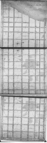 Plan, Fourth District, In Obedience to an Ordinance dated May 1804, Surveyed, leveled, and Adjusted that part of the City Plat comprehended within this Draft. Reading Howell