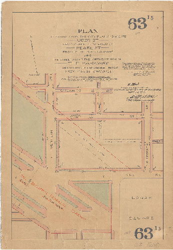 Plan, Plan to strike from the City Plan and vacate Uber St. from Pearl St. to Wood St., Pearl St. from 19th St. to The Parkway, and the street along the northeast side of The Parkway and within the boundaries thereof from Vine St. to Wood St. [Ordinance Dec. 2, 1911; confirmed May 20, 1912]