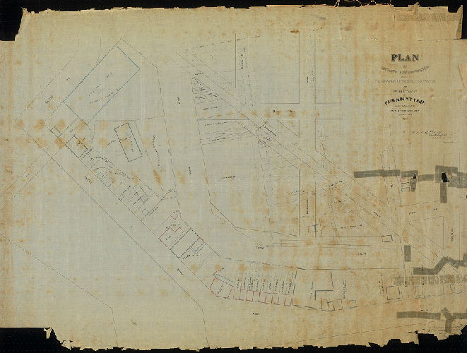 Plan, Plan of ground appropriated for the preservation for the purity of water and in addition to Fairmount Park under ordinance of the City of Philadelphia, approved June 28th, 1864. 
