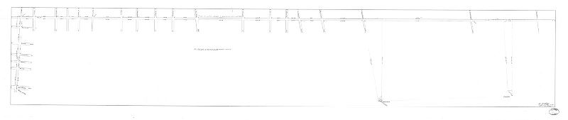 Plan, [No title. Survey of Tulip Street]