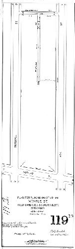 Plan, Plan for placing on City Plan Wendle St. from Cambridge St. south 322 ft. 20th Ward. April 17, 1905