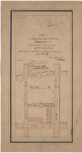 Plan, Plan to strike from the City Plan Brooklyn St. from Spruce St. to Pine St., 27th Ward, Phil'a. [Ordinance June 12, 1899; confirmed Oct. 23, 1899]