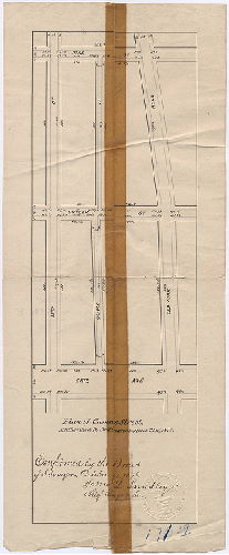 Plan, Plan of Camac Street [Ordinance June 21, 1878; confirmed Oct. 21, 1878]