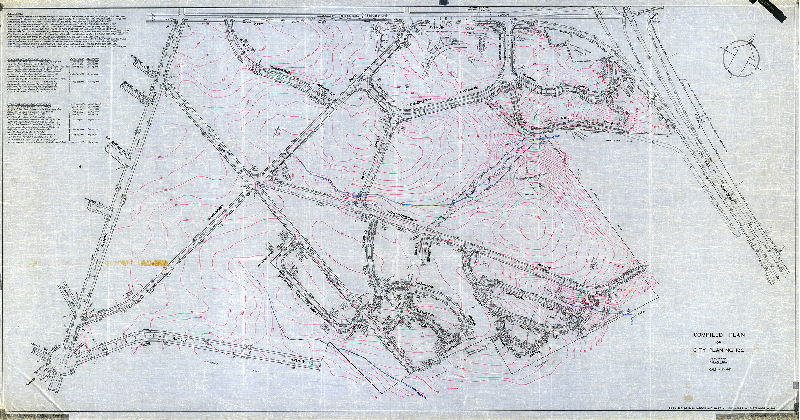 Plan, Compiled plan of City Plan No. 190, 52nd Ward Philadelphia