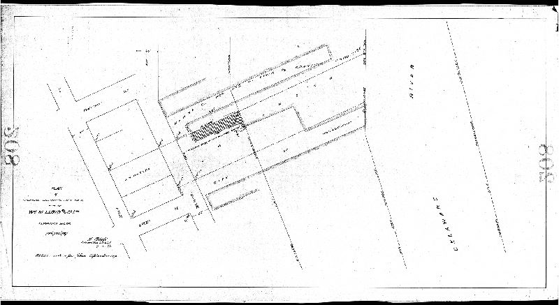 Plan, Plan of proposed addition to Pier No. 33 made for Wm. M. Lloyd and Co. Ltd., Eleventh Ward, Philadelphia. Addition made as per plan September 1896