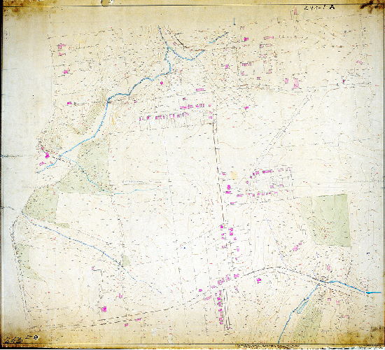 Plan (alternate image), [No title. Topography of City Plan 243]