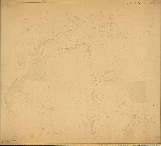 Plan, [No title. Topography of City Plan 243]