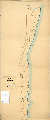 Plan (alternate image), Map of the State Road in Philadelphia and Bucks Counties prepared In accordance with an Act of the Legislature of the State of Pennsylvania 6th April 1870