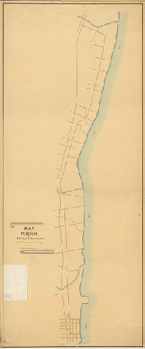 Plan, Map of the State Road in Philadelphia and Bucks Counties prepared In accordance with an Act of the Legislature of the State of Pennsylvania 6th April 1870