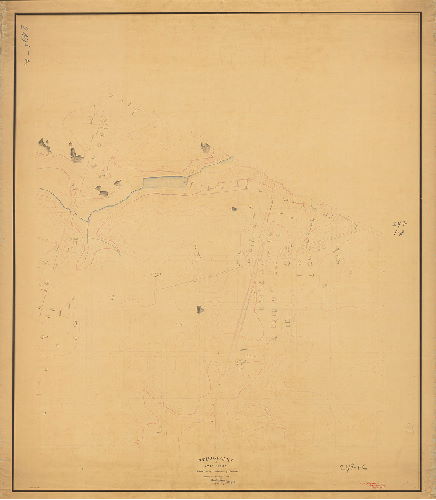 Plan, Topography of Plan No. 249 [Ordinance June 23, 1884; "topography filed" June 1, 1887]