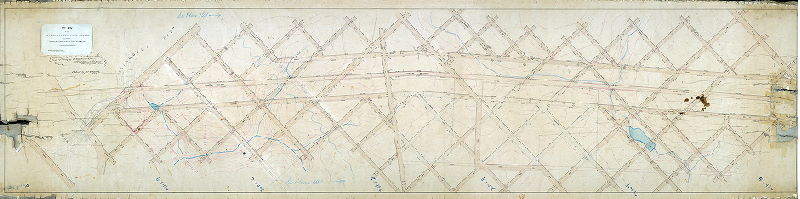 Plan (alternate image), Plan of the revision of lines and grades on streets crossing the Connecting Railroad and adjacent streets as directed by resolution of Councils approved November 22nd, 1870 [Approved by Board of Surveyors Dec. 19, 1870]