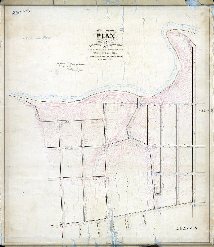 Plan, Plan of the survey and regulation of the Fifteenth Section, Twenty-first Ward, City of Philadelphia [Resolution July 14, 1869; confirmed Feb. 19, 1872]