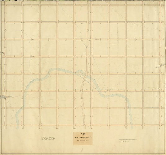 Plan, Plan of the survey and regulation of the Eighteenth Section, Twenty-Third Ward Philadelphia