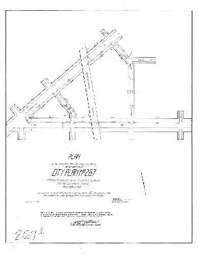 Plan, Plan of the revision of lines and grades of streets on a portion of City Plan No. 267, crossing or adjacent to the P.G.&N. R.R. between Erie Ave. and Hunting Park Ave., Philadelphia [Ordinance Oct. 13, 1906; confirmed May 13, 1907]