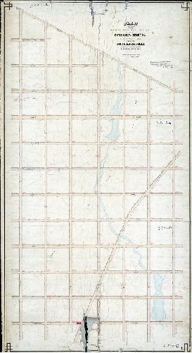 Plan (alternate image), Plan of the Seventeenth Section of survey and regulation of the late Township of Bristol, Twenty-second Ward, City of Philadelphia [Resolution March 16, 1870; confirmed June 19, 1876]