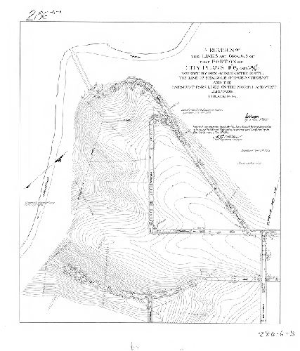 Plan, A revision of the lines and grades of that portion of City Plans 165 and 286 bounded by Rex Avenue on the south, the line of Seminole Avenue on the east, and the Fairmount Park lines on the north and west. 22nd Ward, Philadelphia [Ordinance Nov. 10, 1900; confirmed Dec. 5, 1904]