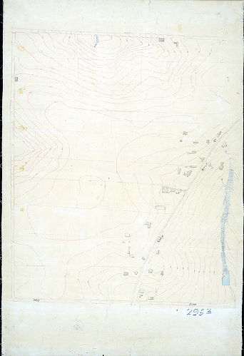 Plan (alternate image), [No title. Topography and buildings along Ridge Ave. from Ship Lane (Port Royal Ave.) to City Ave. 295-02_MTD and 295-03_MTD are contiguous]