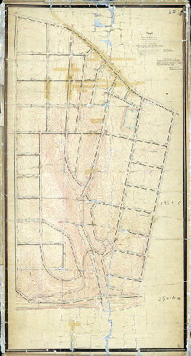 Plan, Plan of the survey and regulation of the Twentieth Section, Twenty-first Ward, City of Philadelphia [Resolution, April 5, 1876; confirmed Nov. 21, 1887]