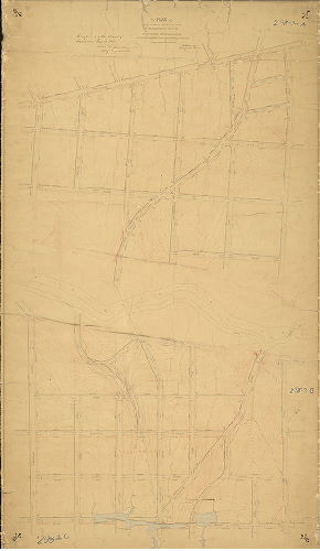 Plan, Plan of the survey and regulation of the Nineteenth Section, Twenty-first Ward, Philadelphia [Resolution June 19, 1876; confirmed June 3, 1878]