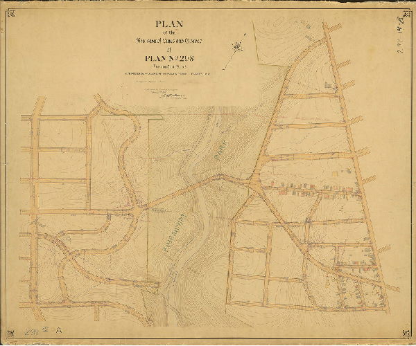 Plan, Plan of the revision of lines and grades of Plan No. 298, Twenty-first Ward [Ordinance Feb. 17, 1913; confirmed Feb. 2, 1914]
