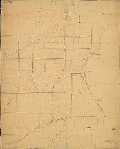 Plan, Plan of survey and regulation of the Twenty-second Section, Twenty-first Ward, Philadelphia [Ordinance April 5, 1876; confirmed March 21, 1887] 