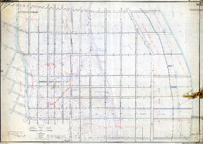 Plan, Plan of the revision of lines and grades on the Third Section 25th Ward Philadelphia. [Ordinance June 5, 1877; confirmed 1888 and 1890] 