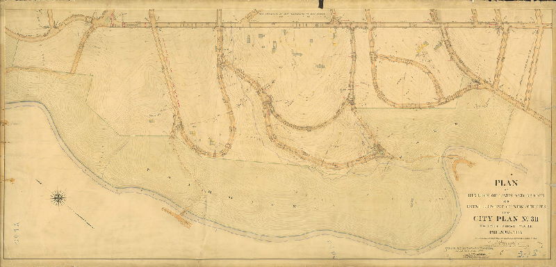 Plan, Plan of revision of lines and grades and establishment of new streets upon City Plan No. 311, Twenty-first Ward, Philadelphia [Ordinance April 27, 1914; confirmed Nov. 16, 1914] 