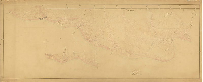 Plan, Verification of topography, April 30th, 1887, by C. A. Sundstrom, Surveyor and Regulator 8th Dist.