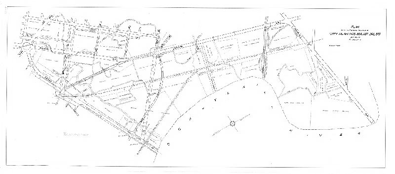 Plan, Plan showing proposed revisions on City Plan Nos. 326, 357, 368 and 375, 40th Ward, Philadelphia ["…Corrected to 8/10/51"]