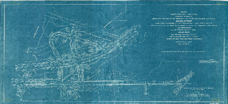 Plan, Plan placing upon City Plan No. 367 Gregg Street … and Banes Street … Colima Road … and … right-of-way for drainage purposes. Thirty-fifth Ward, Philadelphia. [Ordinance April 18, 1957; confirmed May 20, 1957. Originally numbered R-5-33]