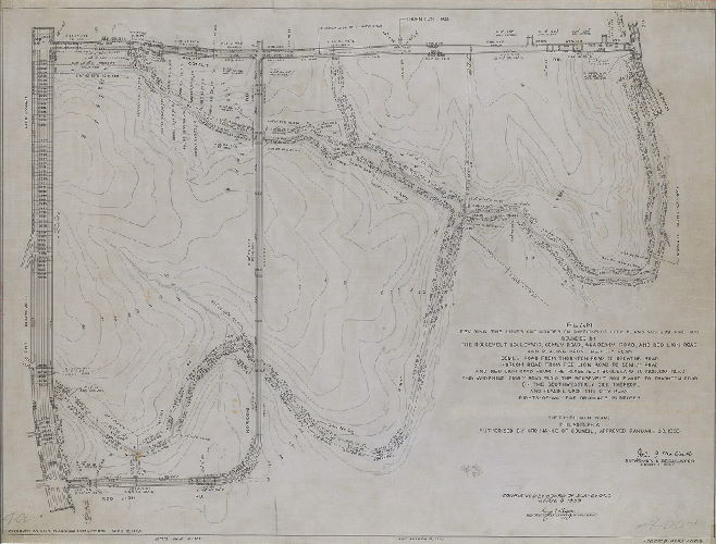 Plan, Plan revising the lines and grades on portions of City Plans Nos. 399 and 400 … and placing upon the City Plan [various streets] and widening Comly Road … and placing upon the City Plan rights-of-way for drainage purposes. Fifty-eighth Ward, Philadelphia. [Ordinance Jan. 30, 1959; confirmed April 6, 1959; approved by City Planning Commission April 21, 1959]