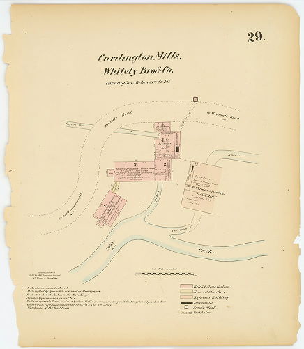 Cardington Mills Whitely Brothers & Co. (south of Wolfenden Mills), Hexamer General Surveys, Volume 1