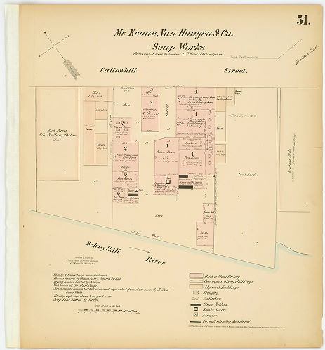 McKeone, Van Haagen & Co. Soap Works, Hexamer General Surveys, Volume 1