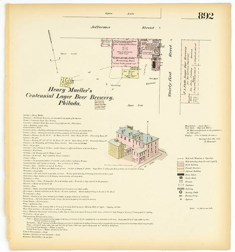 Centennial Lager Beer Brewery, Hexamer General Surveys, Volume 10