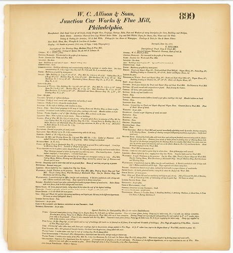 Junction Car Works & Flue Mill, Hexamer General Surveys, Volume 10