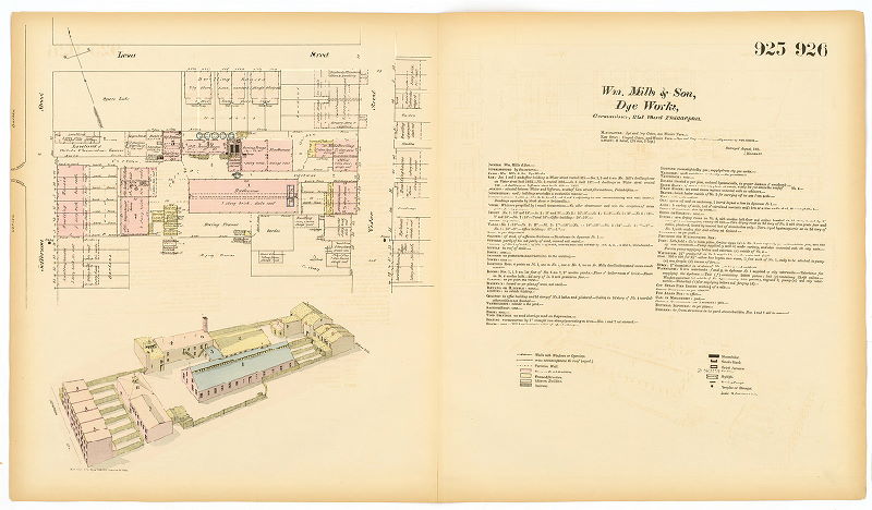 William Mills & Son Dye Works, Hexamer General Surveys, Volume 10