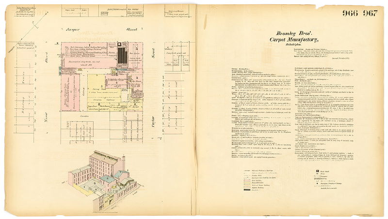 Bromley Brothers Carpet Manufactory, Hexamer General Surveys, Volume 11