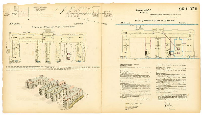 Globe Hotel, Hexamer General Surveys, Volume 11