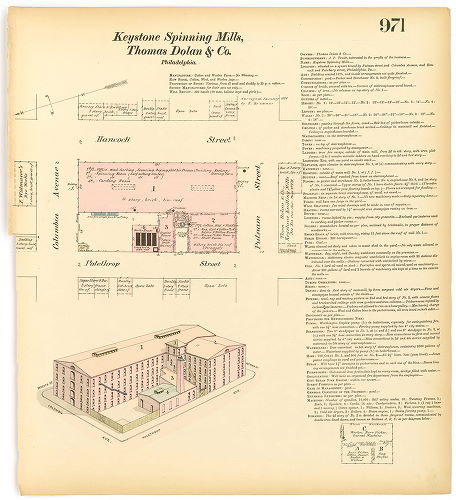 Keystone Spinning Mills, Hexamer General Surveys, Volume 11