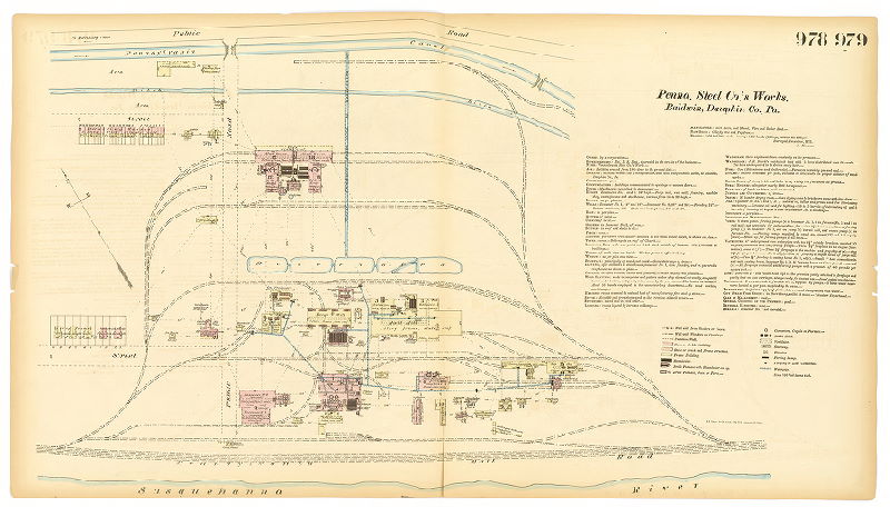 Pennsylvania Steel Co.'s Works, Hexamer General Surveys, Volume 11
