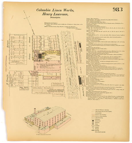 Columbia Linen Works, Hexamer General Surveys, Volume 11