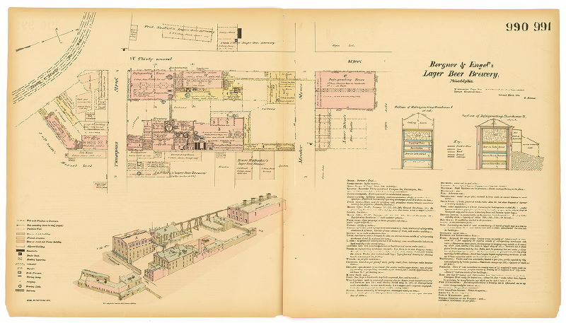 Bergner & Engel's Lager Beer Brewery, Hexamer General Surveys, Volume 11