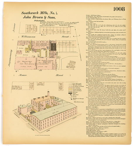 Southwark Mills No. 1, Hexamer General Surveys, Volume 11