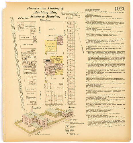 Perseverance Planing & Moulding Mill, Hexamer General Surveys, Volume 11