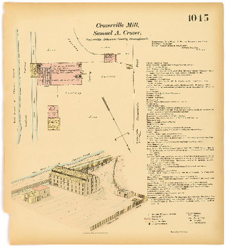 Crozerville Mill, Hexamer General Surveys, Volume 11