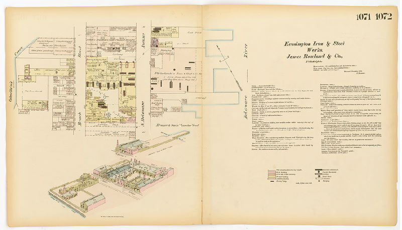 Kensington Iron & Steel Works, Hexamer General Surveys, Volume 12