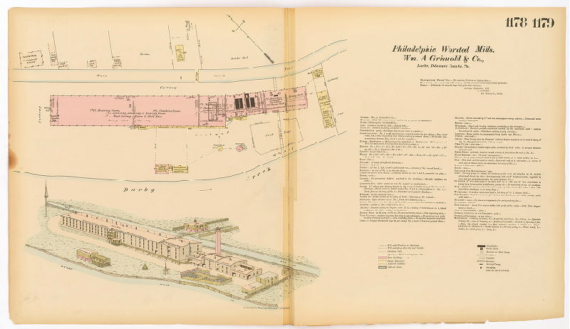 Philadelphia Worsted Mills, Hexamer General Surveys, Volume 13
