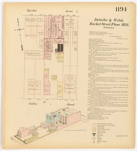 Market Street Flour Mill, Hexamer General Surveys, Volume 13