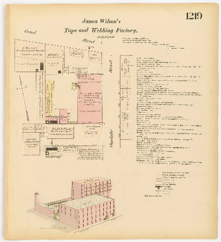 Wilson's James Tape and Webbing Factory, Hexamer General Surveys, Volume 13