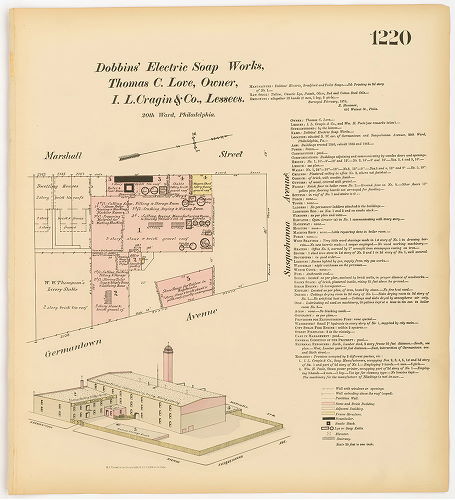 Dobbins' Electric Soap Works, Hexamer General Surveys, Volume 13